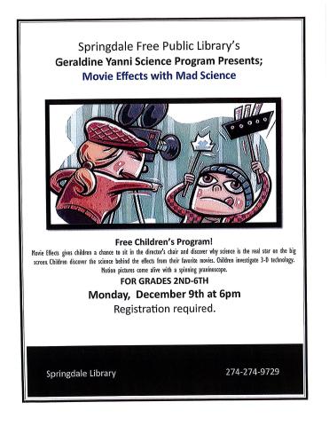 Geraldine Yanni Science Program