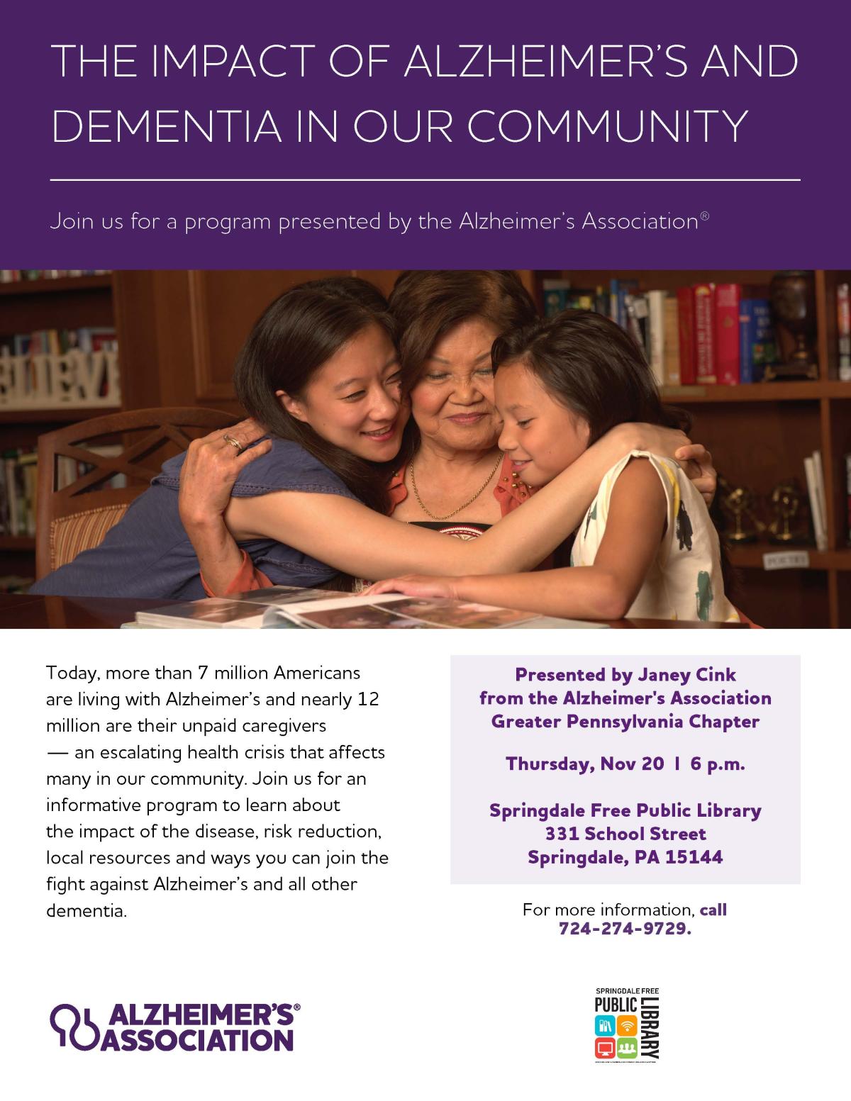 Impact of Alzheimer's